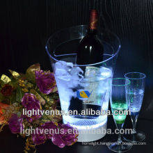 bar decoration colorful led wine cooler